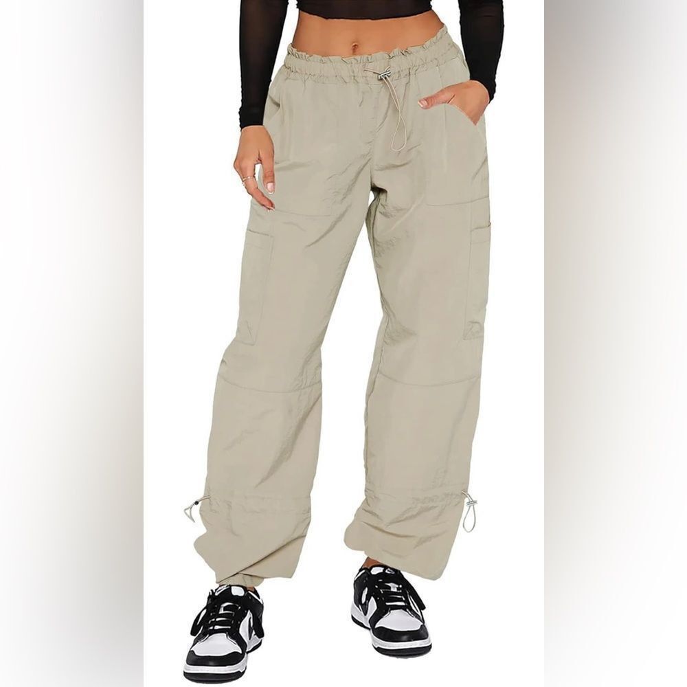 Pants Women Baggy, Parachute Pants for Women Trendy, Y2K Pants - Picture 1 of 8
